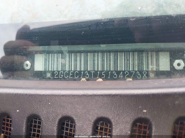 Aukcja sprzedaży 2005 Chevrolet Silverado 1500 Ls, vin: 2GCEC13T151342738, numer aukcji: 45340202