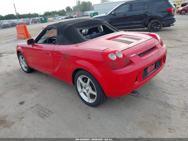 45340204 :رقم المزاد ، JTDFR320530061184 vin ، 2003 Toyota Mr2 Spyder مزاد بيع