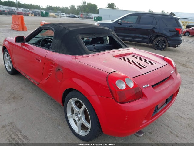 45340204 :رقم المزاد ، JTDFR320530061184 vin ، 2003 Toyota Mr2 Spyder مزاد بيع