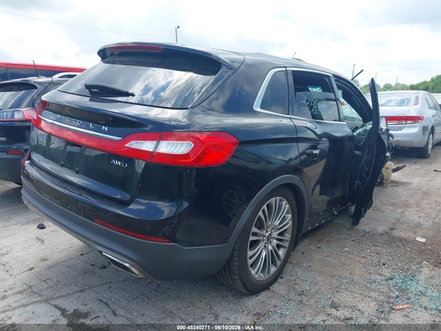 2016 Lincoln Mkx Reserve მანქანა იყიდება აუქციონზე, vin: 2LMTJ8LR6GBL21794, აუქციონის ნომერი: 45340271