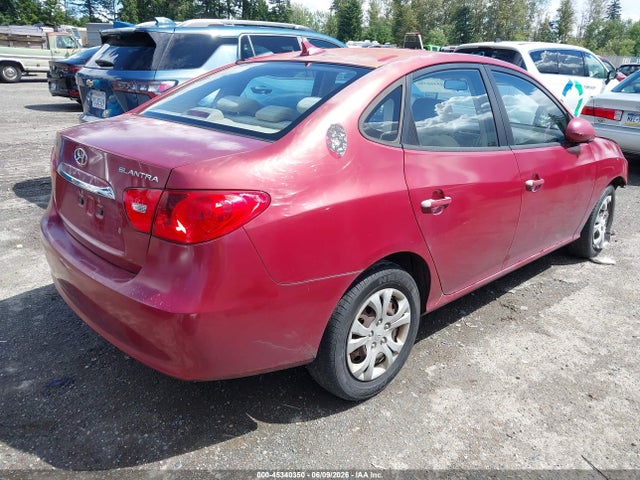 45340350 :رقم المزاد ، KMHDU4AD7AU130491 vin ، 2010 Hyundai Elantra Gls مزاد بيع