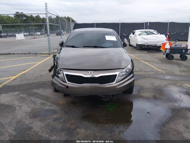 2011 Kia Optima Lx მანქანა იყიდება აუქციონზე, vin: KNAGM4A7XB5061252, აუქციონის ნომერი: 45340379