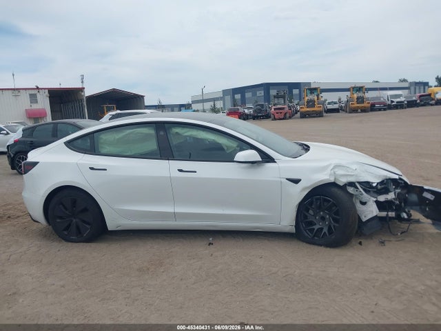 45340431 :رقم المزاد ، 5YJ3E1EA3SF058646 vin ، 2025 Tesla Model 3 Long Range Rear-wheel Drive/standard Rear-wheel Drive مزاد بيع
