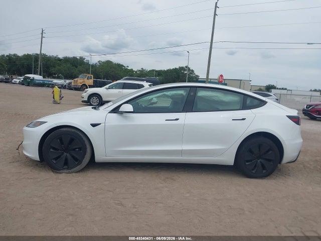 45340431 :رقم المزاد ، 5YJ3E1EA3SF058646 vin ، 2025 Tesla Model 3 Long Range Rear-wheel Drive/standard Rear-wheel Drive مزاد بيع