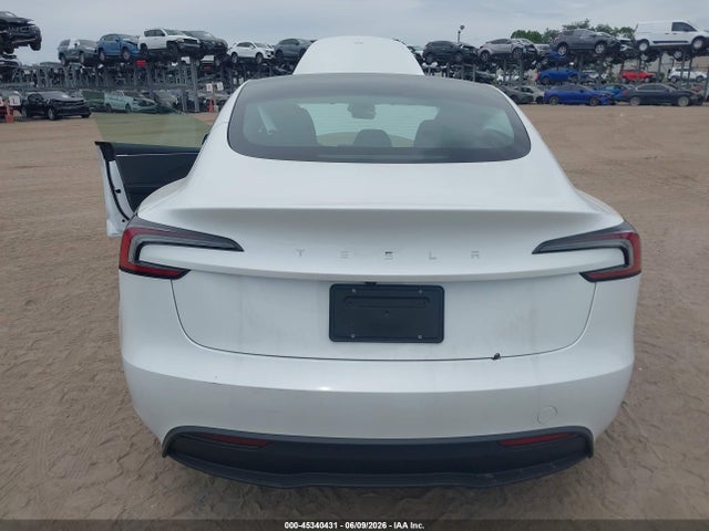 45340431 :رقم المزاد ، 5YJ3E1EA3SF058646 vin ، 2025 Tesla Model 3 Long Range Rear-wheel Drive/standard Rear-wheel Drive مزاد بيع
