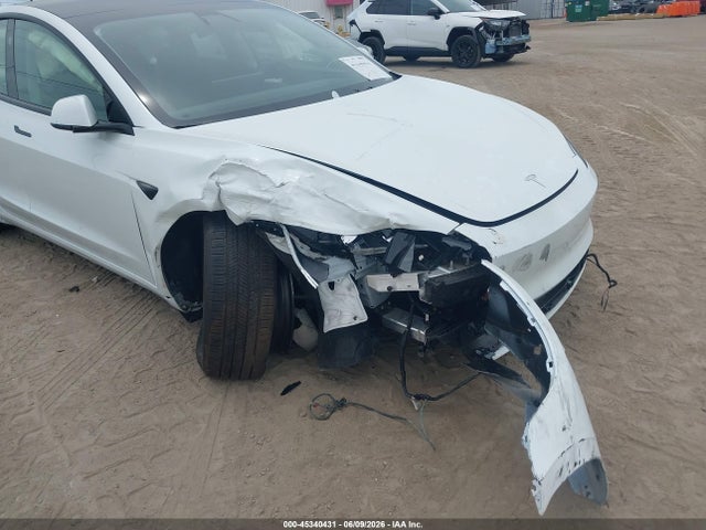 45340431 :رقم المزاد ، 5YJ3E1EA3SF058646 vin ، 2025 Tesla Model 3 Long Range Rear-wheel Drive/standard Rear-wheel Drive مزاد بيع