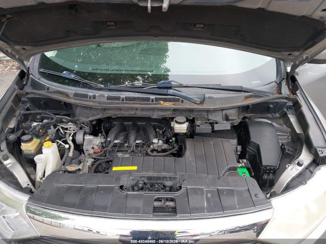 2012 Nissan Quest S მანქანა იყიდება აუქციონზე, vin: JN8AE2KP9C9038696, აუქციონის ნომერი: 45340460