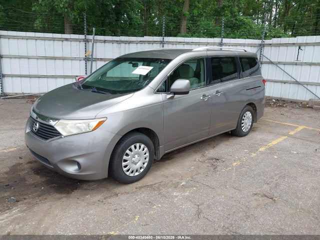 2012 Nissan Quest S მანქანა იყიდება აუქციონზე, vin: JN8AE2KP9C9038696, აუქციონის ნომერი: 45340460