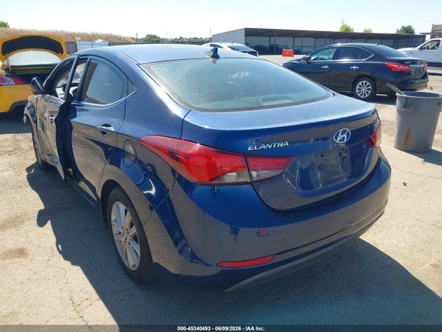 5NPDH4AE6FH548897 Hyundai ELANTRA SE
