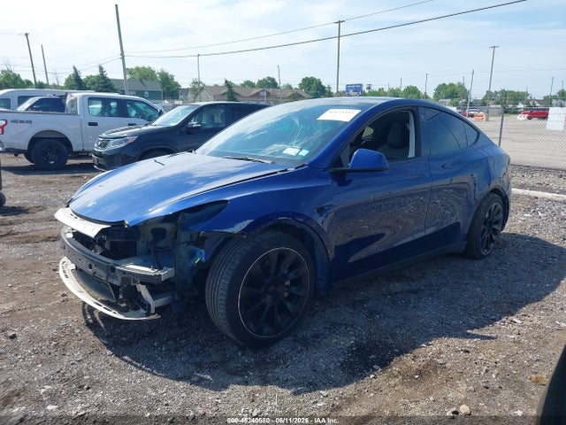 2021 Tesla Model Y Long Range Dual Motor All-wheel Drive მანქანა იყიდება აუქციონზე, vin: 5YJYGDEE8MF265301, აუქციონის ნომერი: 45340580
