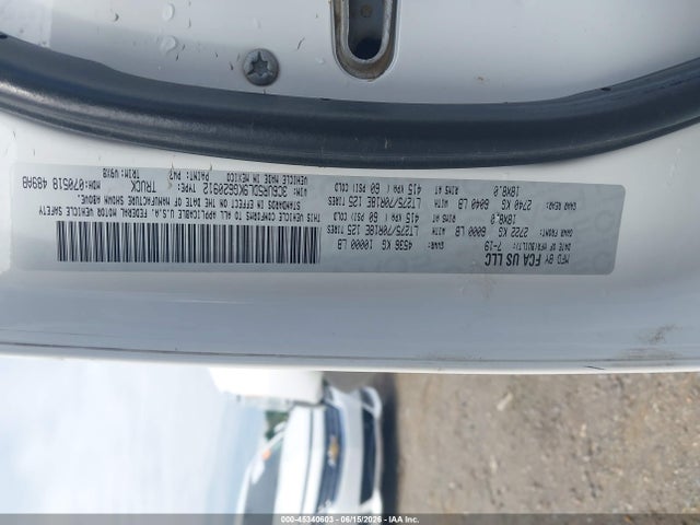 Продаж на аукціоні авто 2019 Ram 2500 Big Horn  4x4 6'4 Box, vin: 3C6UR5DL9KG620912, номер лоту: 45340603