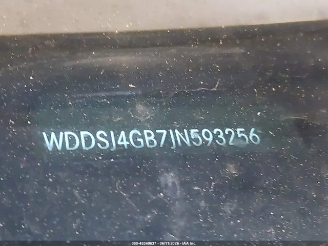 Aukcja sprzedaży 2018 Mercedes-benz Cla 250 4matic, vin: WDDSJ4GB7JN593256, numer aukcji: 45340637