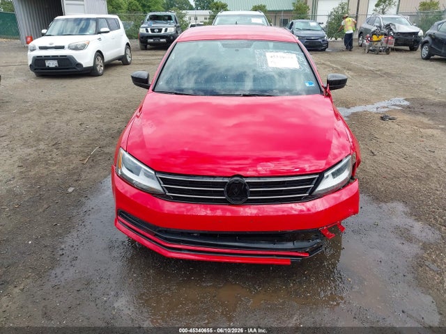 2015 Volkswagen Jetta 1.8t Se მანქანა იყიდება აუქციონზე, vin: 3VWD17AJ0FM355610, აუქციონის ნომერი: 45340655