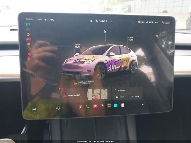 45340711 :رقم المزاد ، 7SAYGDEE7SA341622 vin ، 2025 Tesla Model Y Long Range Dual Motor All-wheel Drive مزاد بيع