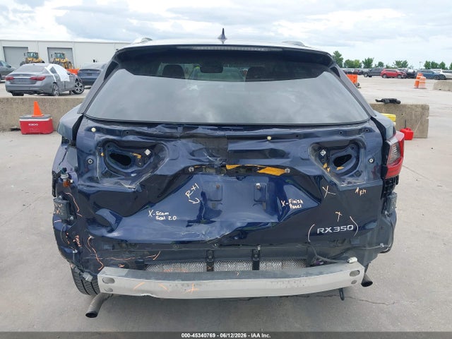 2022 Lexus Rx 350 მანქანა იყიდება აუქციონზე, vin: 2T2HZMAA7NC255079, აუქციონის ნომერი: 45340769