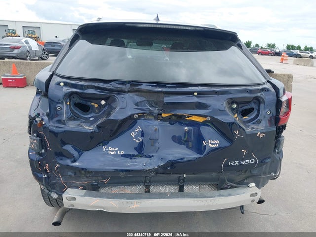 2022 Lexus Rx 350 მანქანა იყიდება აუქციონზე, vin: 2T2HZMAA7NC255079, აუქციონის ნომერი: 45340769