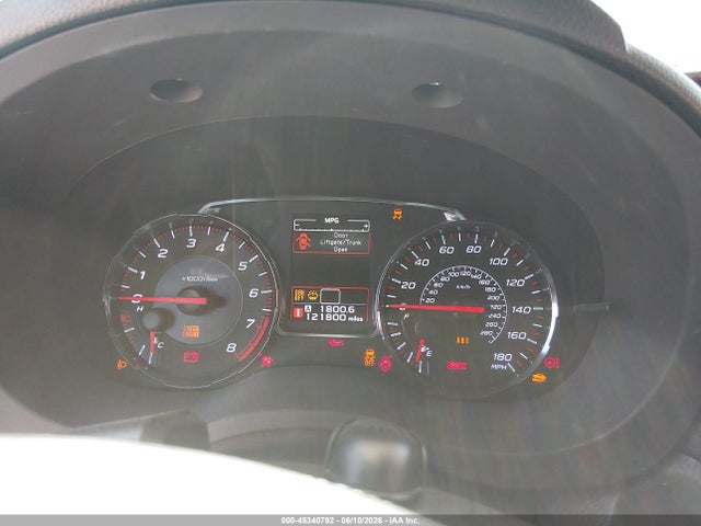 Aukcja sprzedaży 2018 Subaru Wrx Limited, vin: JF1VA1F60J9816813, numer aukcji: 45340792