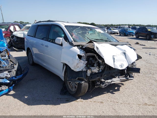 2012 Toyota Sienna Xle V6 8 Passenger მანქანა იყიდება აუქციონზე, vin: 5TDYK3DC2CS186774, აუქციონის ნომერი: 45340828