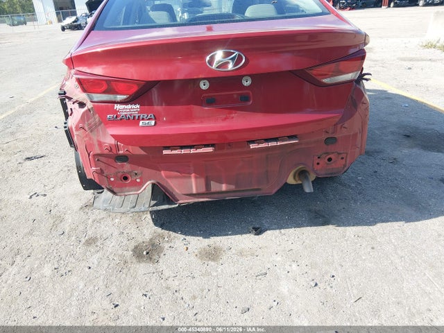45340890 :رقم المزاد ، KMHD74LF5HU367593 vin ، 2017 Hyundai Elantra Se مزاد بيع