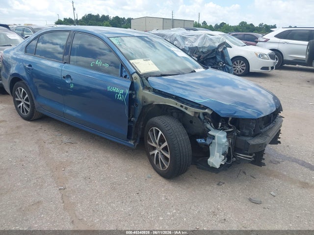 2016 Volkswagen Jetta 1.4t Se მანქანა იყიდება აუქციონზე, vin: 3VWD67AJ8GM391841, აუქციონის ნომერი: 45340928