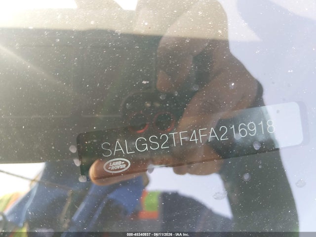 Продажа на аукционе авто 2015 Land Rover Range Rover 5.0l V8 Supercharged, vin: SALGS2TF4FA216918, номер лота: 45340937