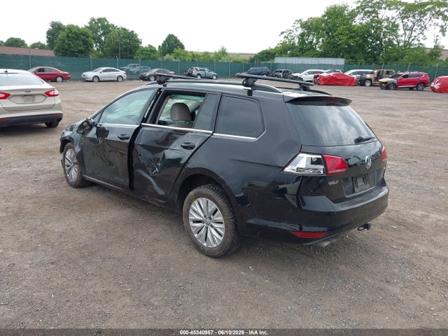 45340957 :رقم المزاد ، 3VWFA7AU2FM516641 vin ، 2015 Volkswagen Golf Sportwagen Tdi S 4-door مزاد بيع