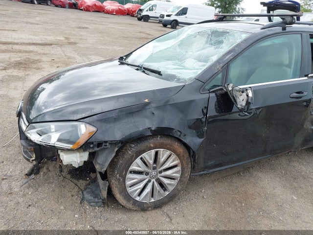 45340957 :رقم المزاد ، 3VWFA7AU2FM516641 vin ، 2015 Volkswagen Golf Sportwagen Tdi S 4-door مزاد بيع