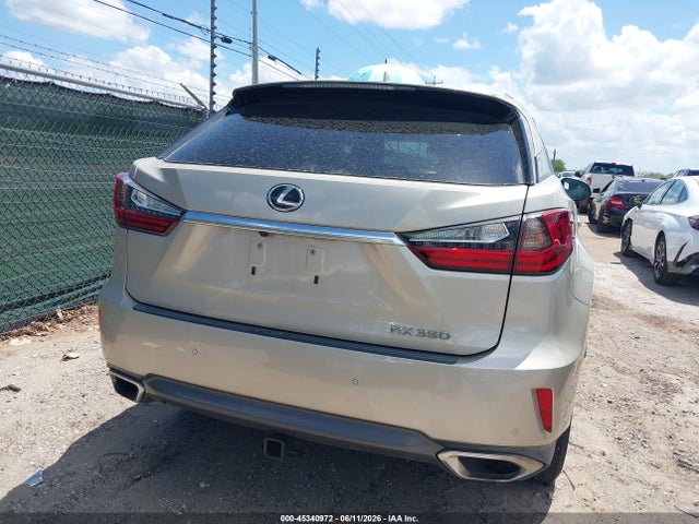Продаж на аукціоні авто 2016 Lexus Rx 350, vin: 2T2ZZMCA6GC025313, номер лоту: 45340972