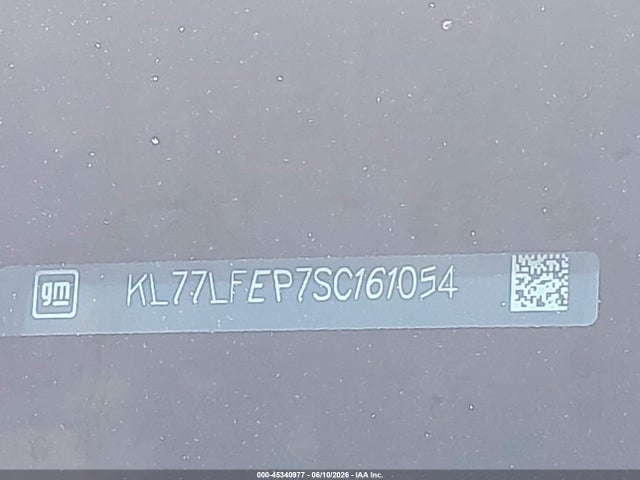 KL77LFEP7SC161054 Chevrolet Trax Fwd Ls