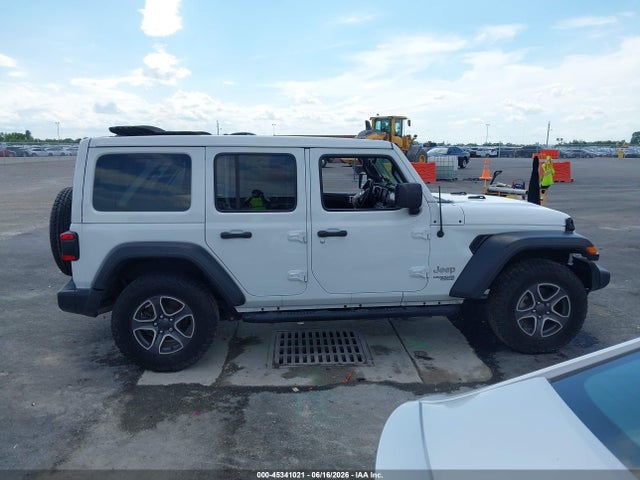 45341021 :رقم المزاد ، 1C4HJXDN1MW526171 vin ، 2021 Jeep Wrangler Unlimited Sport S 4x4 مزاد بيع