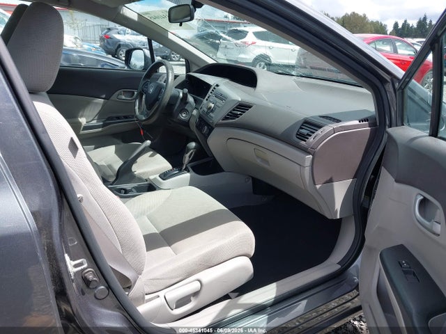 45341045 :رقم المزاد ، 19XFB2F51CE017419 vin ، 2012 Honda Civic Lx مزاد بيع