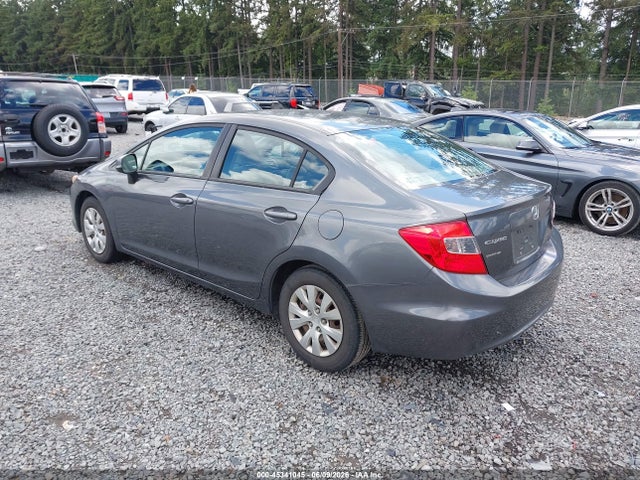45341045 :رقم المزاد ، 19XFB2F51CE017419 vin ، 2012 Honda Civic Lx مزاد بيع