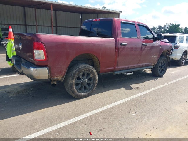 45341063 :رقم المزاد ، 3C6UR5CL1NG394841 vin ، 2022 Ram 2500 Tradesman  4x4 6'4 Box مزاد بيع