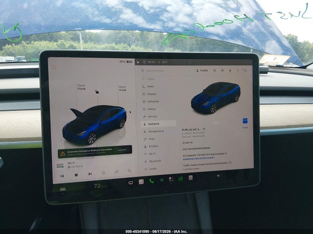 Продаж на аукціоні авто 2023 Tesla Model Y Awd/long Range Dual Motor All-wheel Drive, vin: 7SAYGDEE5PA199293, номер лоту: 45341090