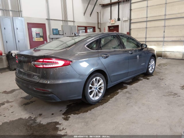 Ford Fusion Hybrid Sel 2019 3FA6P0MU7KR265669 Image 4