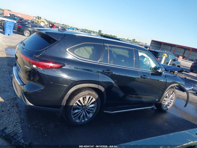 45341147 :رقم المزاد ، 5TDEBRCH7MS016267 vin ، 2021 Toyota Highlander Hybrid Platinum مزاد بيع