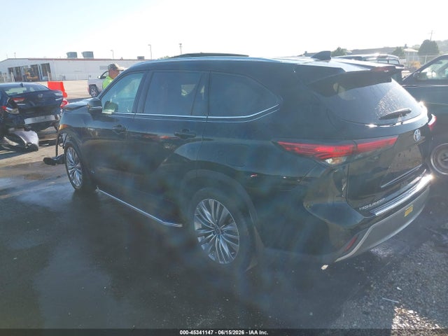 45341147 :رقم المزاد ، 5TDEBRCH7MS016267 vin ، 2021 Toyota Highlander Hybrid Platinum مزاد بيع