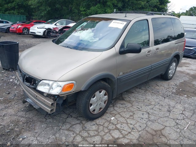 2001 Pontiac Montana N16 W/1sa Pkg. მანქანა იყიდება აუქციონზე, vin: 1GMDU03E21D233302, აუქციონის ნომერი: 45341184