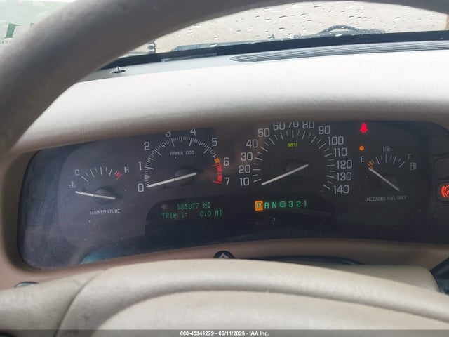 45341229 :رقم المزاد ، 1G4CW52K3W4660473 vin ، 1998 Buick Park Avenue مزاد بيع