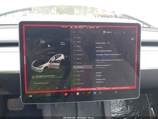 Tesla Model 3 Rear-wheel Drive 2023 5YJ3E1EAXPF480856 Image 19