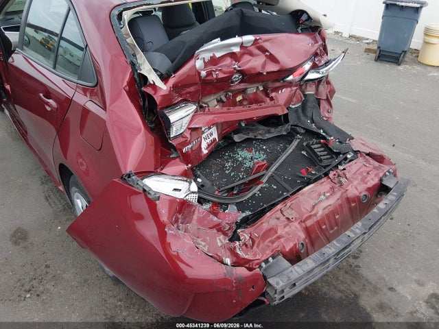 45341239 :رقم المزاد ، 5YFEPMAE3NP367832 vin ، 2022 Toyota Corolla Le مزاد بيع