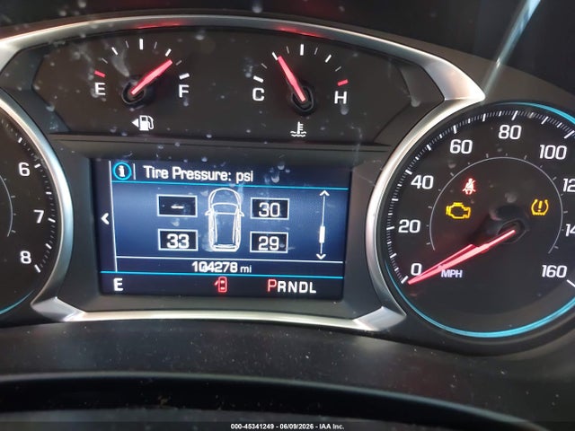 45341249 :رقم المزاد ، 2GNAXKEVXL6198864 vin ، 2020 Chevrolet Equinox Fwd Lt 1.5l Turbo مزاد بيع