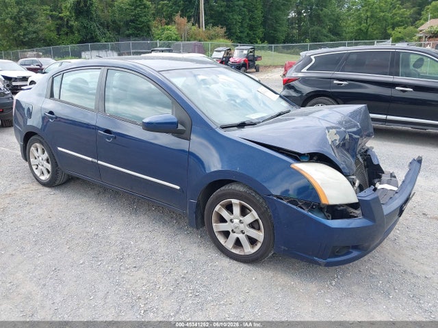 2012 Nissan Sentra 2.0 S მანქანა იყიდება აუქციონზე, vin: 3N1AB6AP2CL751009, აუქციონის ნომერი: 45341252