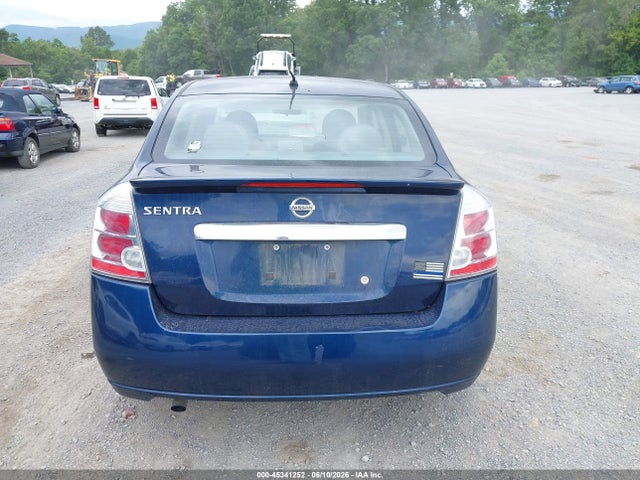 2012 Nissan Sentra 2.0 S მანქანა იყიდება აუქციონზე, vin: 3N1AB6AP2CL751009, აუქციონის ნომერი: 45341252
