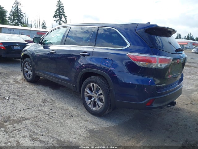 45341280 :رقم المزاد ، 5TDJKRFH9FS131403 vin ، 2015 Toyota Highlander Xle V6 مزاد بيع