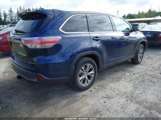 45341280 :رقم المزاد ، 5TDJKRFH9FS131403 vin ، 2015 Toyota Highlander Xle V6 مزاد بيع