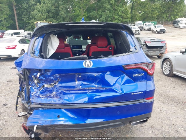 2024 Acura Mdx A-spec მანქანა იყიდება აუქციონზე, vin: 5J8YE1H05RL001866, აუქციონის ნომერი: 45341282