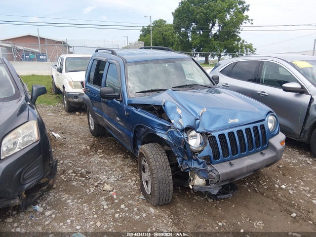 2004 Jeep Liberty Sport მანქანა იყიდება აუქციონზე, vin: 1J4GL48K24W301157, აუქციონის ნომერი: 45341346