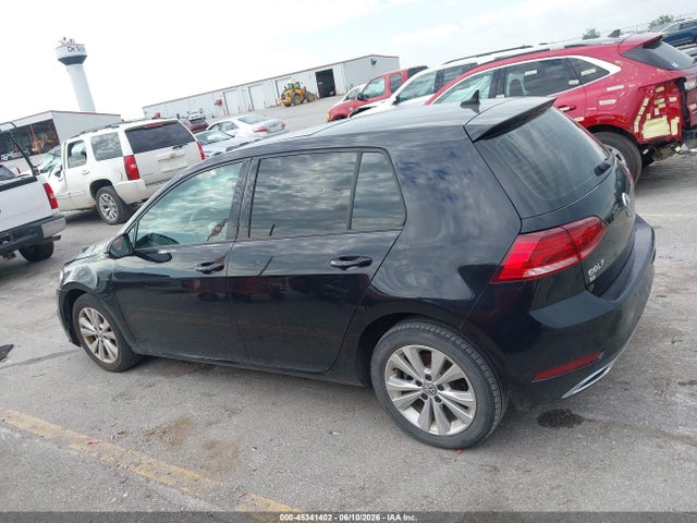 2018 Volkswagen Golf Tsi S/tsi Se მანქანა იყიდება აუქციონზე, vin: 3VWG17AU8JM280736, აუქციონის ნომერი: 45341402
