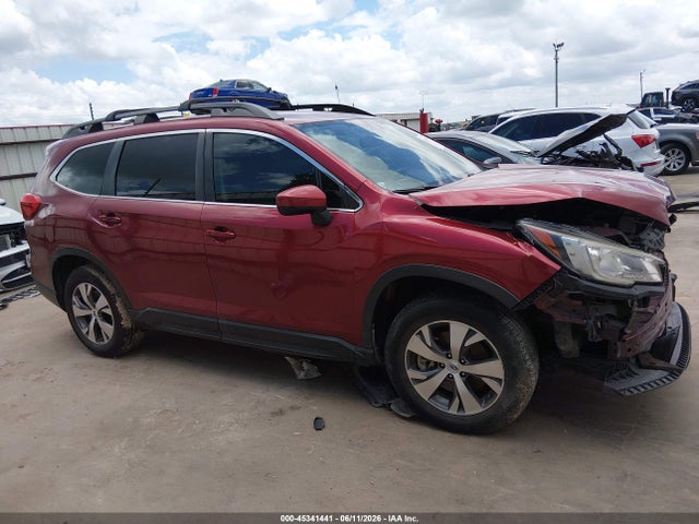 45341441 :رقم المزاد ، 4S4WMAFD7K3467976 vin ، 2019 Subaru Ascent Premium مزاد بيع